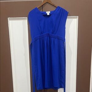 Motherhood Bright Blue Maternity Top